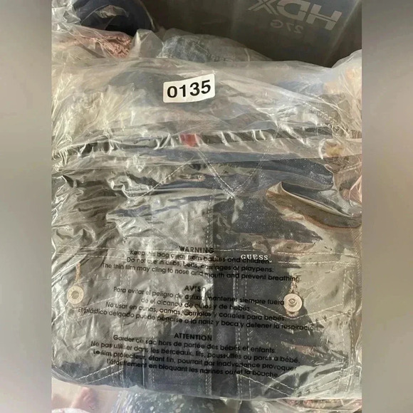 Guess Jeans Vtg Denim Black Jacket Button Down XL (junior) Sz Small For Women - Picture 9 of 9